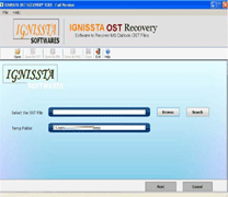  OST Recovery Screenshot